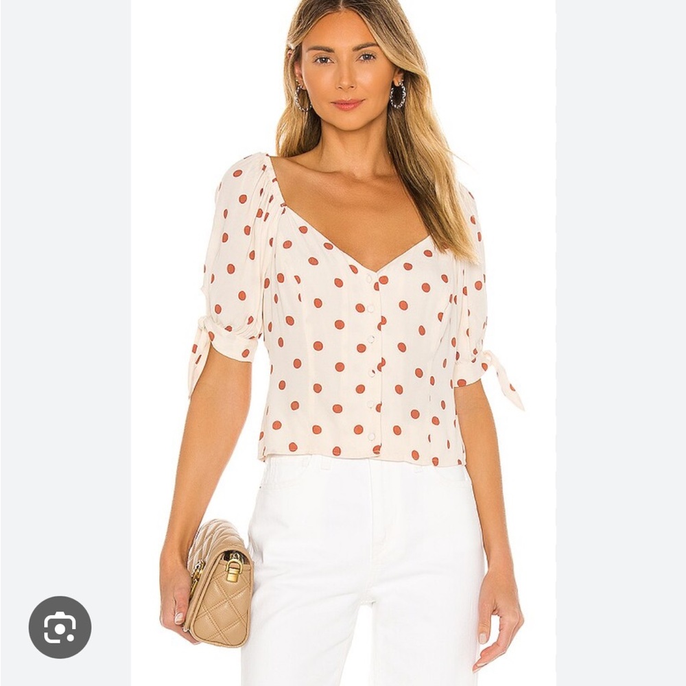 New vintage dot blouse 1 state